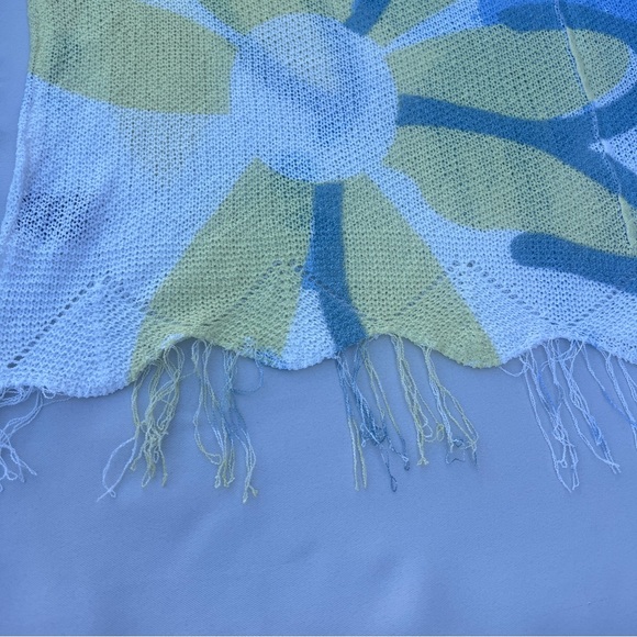 POL Retro Butterfly Lightweight Sweater Wide Neck Oversized - Picture 11 of 11